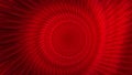 Tunnel Travel Wormhole with Red Lights. 3d illustration