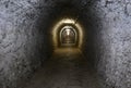 Tunnel in Turda salt mine Royalty Free Stock Photo