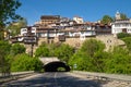 Tunnel under the buildings of Veliko Tarnovo, Bulgaria