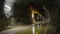 Tunnel under construction Royalty Free Stock Photo