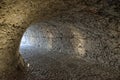 Tunnel under the Orava Castle, Oravsky Podzamok, Slovakia, Europe Royalty Free Stock Photo