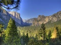 Tunnel View Yosemite Royalty Free Stock Photo