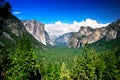 Tunnel View, Yosemite National Park Royalty Free Stock Photo