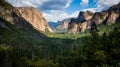 Tunnel View Yosemite National Park California Royalty Free Stock Photo