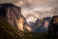 Tunnel View Yosemite National Park Royalty Free Stock Photo
