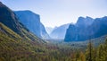 Tunnel View, Yosemite National Park Royalty Free Stock Photo