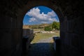 Tunnels in Asklepion. There was a treatment center at the outside of Pergamum Acropolis.