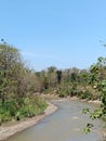 Tuntang river in Central Java Indonesia Royalty Free Stock Photo