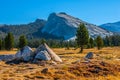 Tuolumne meadows in summer, Yosemite National Park.