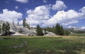 Tuolumne Meadows in Yosemite Royalty Free Stock Photo