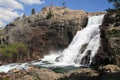 Tuolumne waterfall Royalty Free Stock Photo