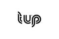 TUP Creative Unique Modern Letter Logo Design. Elegant Monogram Logo Design with Decorative Elements and Typography Royalty Free Stock Photo