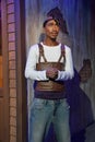 Tupac wax statue at Hollywood Wax Museum in Branson, Missouri