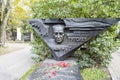 Tupolev tomb in novodevichy cemetery ,moscow