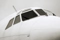 Tupolev Tu-154M nose closeup Royalty Free Stock Photo