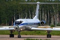 Tupolev Tu-134A-3 RA-65573 of Russian Air Force taxiing at Chkalovsky.