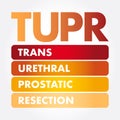 TUPR - Trans Urethral Prostatic Resection