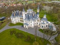 Tura, Hungary - The neorenaissance style Schossberger Castle