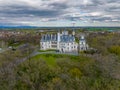 Tura, Hungary - The neorenaissance style Schossberger Castle