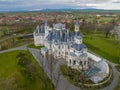 Tura, Hungary - The neorenaissance style Schossberger Castle