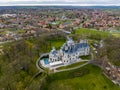 Tura, Hungary - The neorenaissance style Schossberger Castle