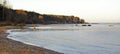 Turawskie Lake in the morning. Poland Royalty Free Stock Photo