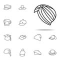 turban icon. hats icons universal set for web and mobile