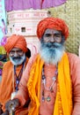 Turban wearing sadhus in simhasth maha kumbh mela 2016, Ujjain India