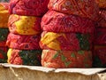 Turbans on a souvenir stall