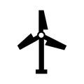 Turbine air energy icon Royalty Free Stock Photo