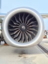 Turbine of an airliner