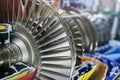 Turbine Engine Profile. Aviation Technologies. Royalty Free Stock Photo