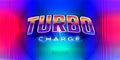 Turbo charge editable text effect retro style with vibrant theme concept