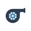 Turbo icon Royalty Free Stock Photo