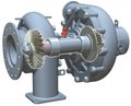 TurboCharger Cutaway