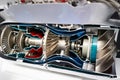 Turbojet engine for aviation tactical missiles