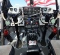 Turboprop airplane cockpit