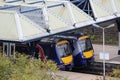 Turbostar diesel multiple units in Dundee station Royalty Free Stock Photo