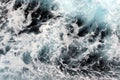 the turbulent flow from the ship Royalty Free Stock Photo