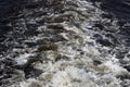 Turbulent river water Royalty Free Stock Photo