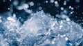 Turbulent water bubbles rising are captured in a close-up view during a storm Royalty Free Stock Photo