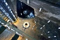 Turda Touristic salt mine in Romania, inside view Royalty Free Stock Photo