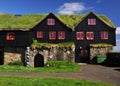 Turf covered house, Iceland Royalty Free Stock Photo