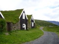 Turfhouses, Skaftafell National Park, Iceland Royalty Free Stock Photo