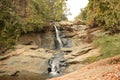 Turga waterfalls in ajodhya hill range at purulia