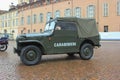 Alfa Romeo AR 51 MATTA Carabinieri Police Car in Turin, Italy.