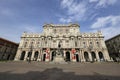 View of National Museum of the Risorgimento in the center of Turin (Torino), Italy Royalty Free Stock Photo