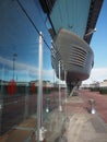 Oval Lingotto indoor arena in Turin Royalty Free Stock Photo