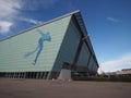 Oval Lingotto indoor arena in Turin Royalty Free Stock Photo