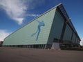 Oval Lingotto indoor arena in Turin Royalty Free Stock Photo